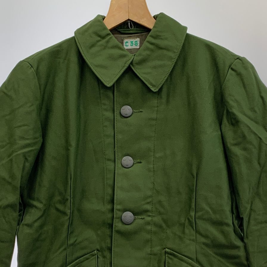 中古◆スウェーデン軍 ミリタリージャケット M-59 フィールドジャケット 1970年製 サイズC38 【AFF23】