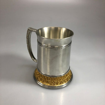 ロイヤルセランゴール クラシック エクスプレッションズ ビアマグ 24金装飾 Royal Selangor【AFI13】【中古】
