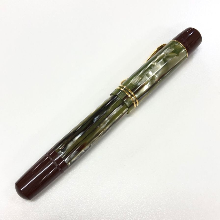 ペリカン 万年筆 M101N 585 14 K  ブラウン  Pelikan【AFI2】