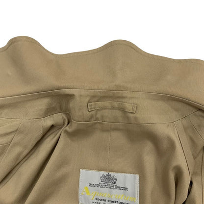 アクアスキュータム トレンチコート 70S アクア5 ヴィンテージ イングランド製 ベージュメンズ サイズ表記なし Aquascutum【LA】