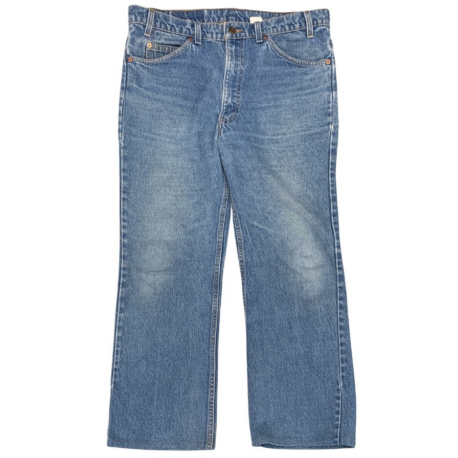 LEVI'S 517 オレンジタブ　W36 L31 ブルー　デニム 古着 90s USA製 Levi's 517 オレンジタブ デニム ブーツカット