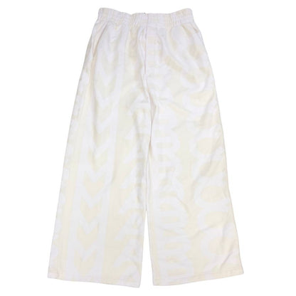 マークジェイコブス スウェットパンツ モノグラム サイズM メンズ ホワイト系 MARC JACOBS 【AFB17】