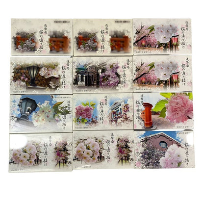 【12セット】造幣局 桜の通り抜け 貨幣セット 銀メダル付随 2011・2012・2013・2014・2015・2016・2017・2018・2019 額面666円 MINT SET【AFI4】【中古】