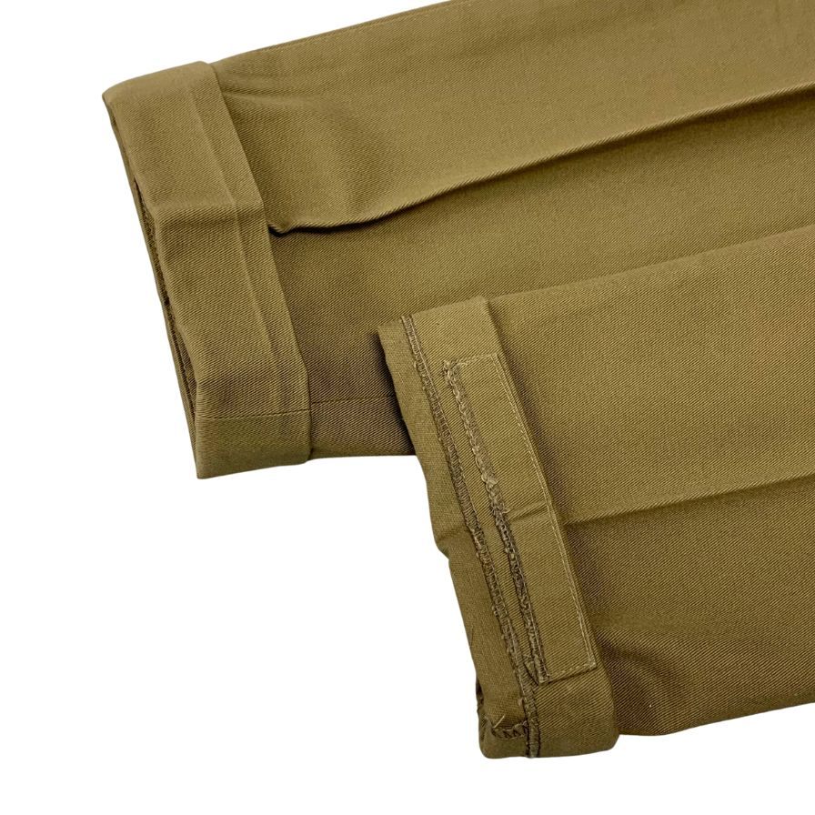 イガラシトラウザーズ ビームスF別注 ツ-インプリーツ コットンパンツ カーキ サイズ44 メンズ 五十嵐 IGARASHI TROUSERS BEAMS 【AFB30】