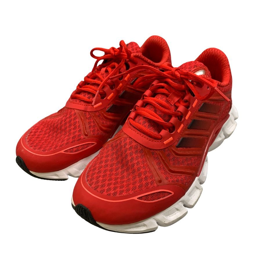 アディダス クライマクール ランニングシューズ GX5585 メンズ レッド サイズ26cm adidas【AFC41-2】【中古】