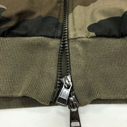 中古◆モンクレール ジップアップパーカー メンズ サイズ L カモフラ柄 C10918407000 MONCLER 【AFB46】