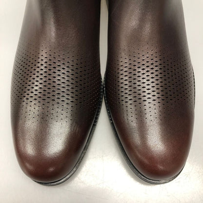 コールハーン レザーシューズ C38376 ワシントングランド レーザーチェルシーブーツ サイズ7 ブラウン メンズ COLE HAAN 約25.5cm【AFC35】