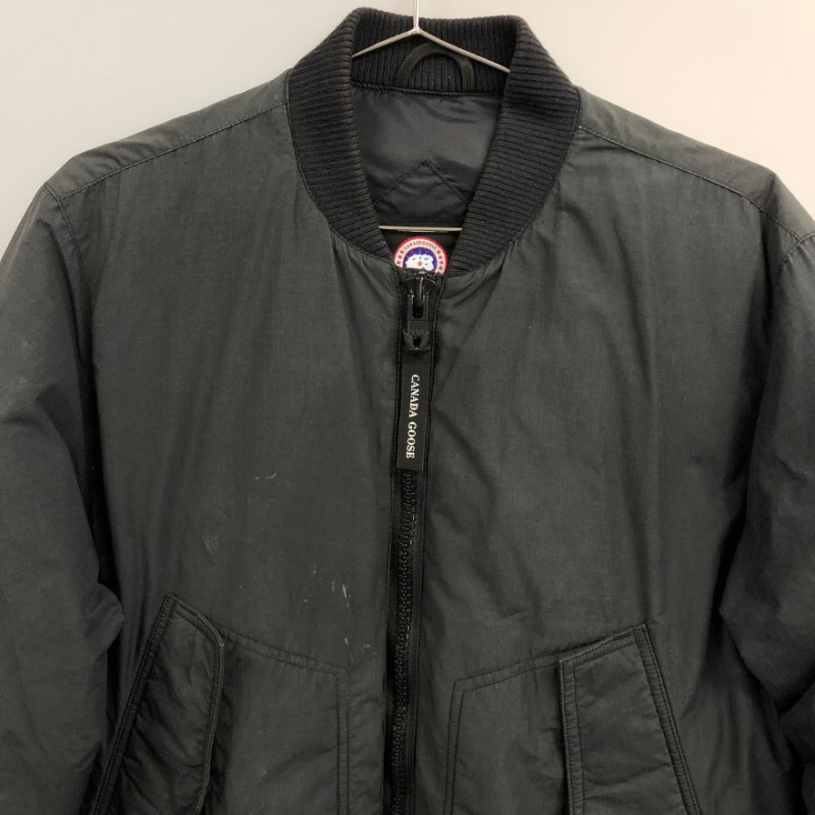 中古◆カナダグース 5621M フレイザーボンバージャケット ブラック サイズS CANADA GOOSE 【AFA3】