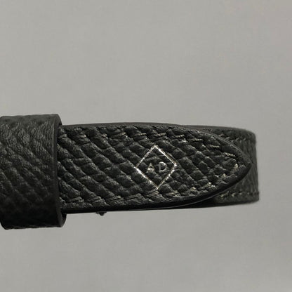 ダンヒル レザー ブレスレット ベルト式 グレー系 メンズ dunhill【AFI11】