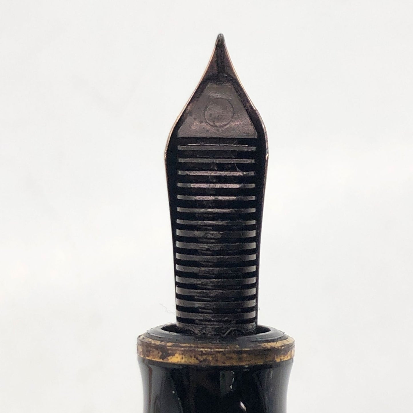 ペリカン 万年筆 スーベレーン 緑縞 ストライプ ペン先14C-585 F字 PELIKAN Souveran【AFI19】