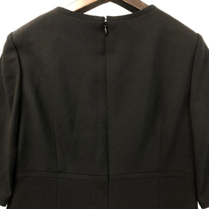 美品◆クロエ フォーマル ワンピース 半袖 ブラック レディース サイズ9AR Chloe FORMAL 【AFB3】