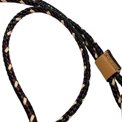 エトロ エアポッズケース カンフーパンダ AirPodsケース レッド系 レザー ETRO【AFI8】【中古】