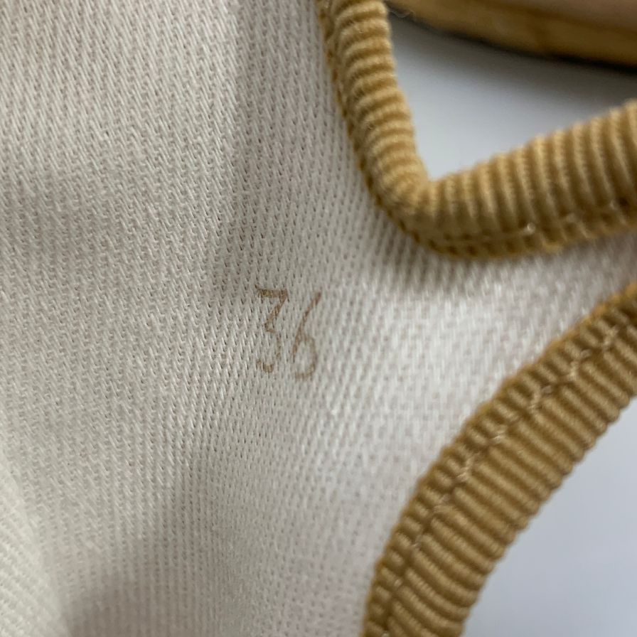 ドロゲリア クリベリーニ バレーシューズ ベルベット イタリア製 レディース 36 ベージュ Drogheria Crivelini 約23.0cm【AFF13】