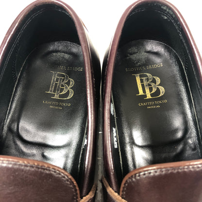ブラザー ブリッジ BBB-234002 ブラウン コインローファー サイズ6.5 メンズ BROTHER BRIDGE 約24.5cm【AFD7】