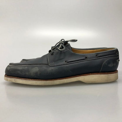 ジョンロブ ISLE デッキシューズ  2099ラスト レザー ネイビー メンズ サイズ8E JOHN LOBB 約27.0cm【AFC41-2】