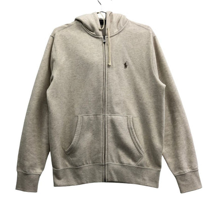 ポロラルフローレン ジップパーカー ベージュ コットン ポリエステル メンズ サイズM Polo Ralph Lauren【LA】