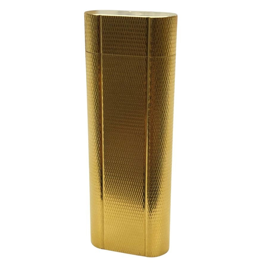 カルティエ ライター ゴールド オーバル  ガスライター Cartier