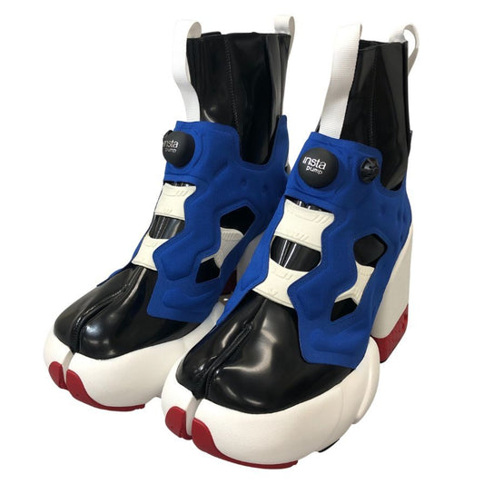 メゾンマルジェラ リーボック スニーカー Tabi Instapump Fury Hi S34WU0023 ブルー系 レディース サイズ39 Maison Margiela Reebok 約25.5cm【AFD7】