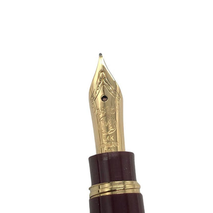 Very good condition ◆ Montblanc Fountain Pen Meisterstuck 4810 Nib 14K 585 10cm Bordeaux MONTBLANC MEISTERSTUCK [AFI3] 