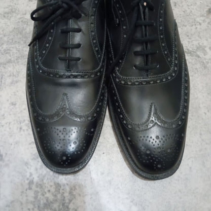 チャーチ レザーシューズ チェットウィンド サイズ70F メンズ ブラック Church's CHETWYND ビジネスシューズ 約25.5cm【LA】【中古】