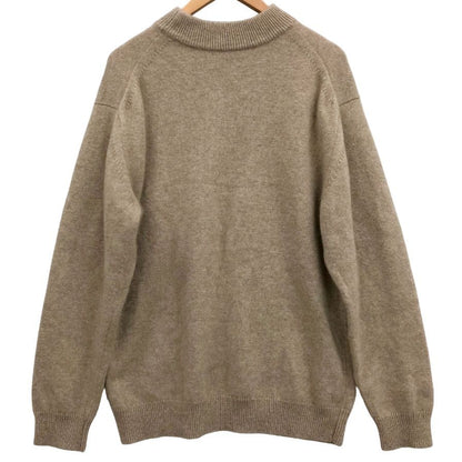 美品◆ユナイテッド アローズ カシミア100% トップス セーター メンズ サイズL ブラウン UNITED ARROWS 【AFB1】