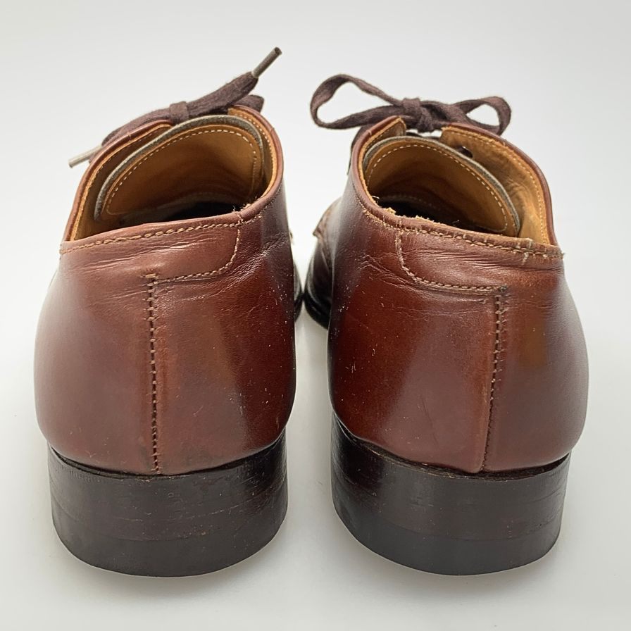 オールデン ビームス レザーシューズ 別注 Vチップ 54302 ブラウン メンズ サイズ6 ALDEN BEAMS ビジネスシューズ 約24.0cm【LA】【中古】