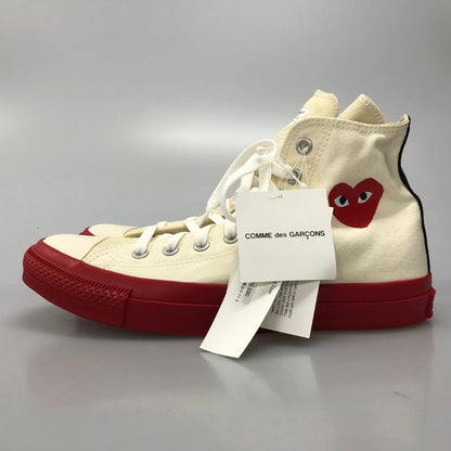 コンバース コムデギャルソン ハイカット スニーカー チャックテイラー メンズ ホワイト サイズ26cm  CONVERSE 約26.0cm【AFD13】