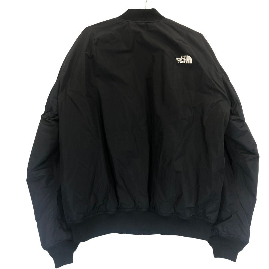 新品同様◆ザ ノース フェイス NY82552 MA-1ジャケット インサレーションボンバージャケット メンズ ブラック サイズXL THE NORTH FACE 【AFF22】