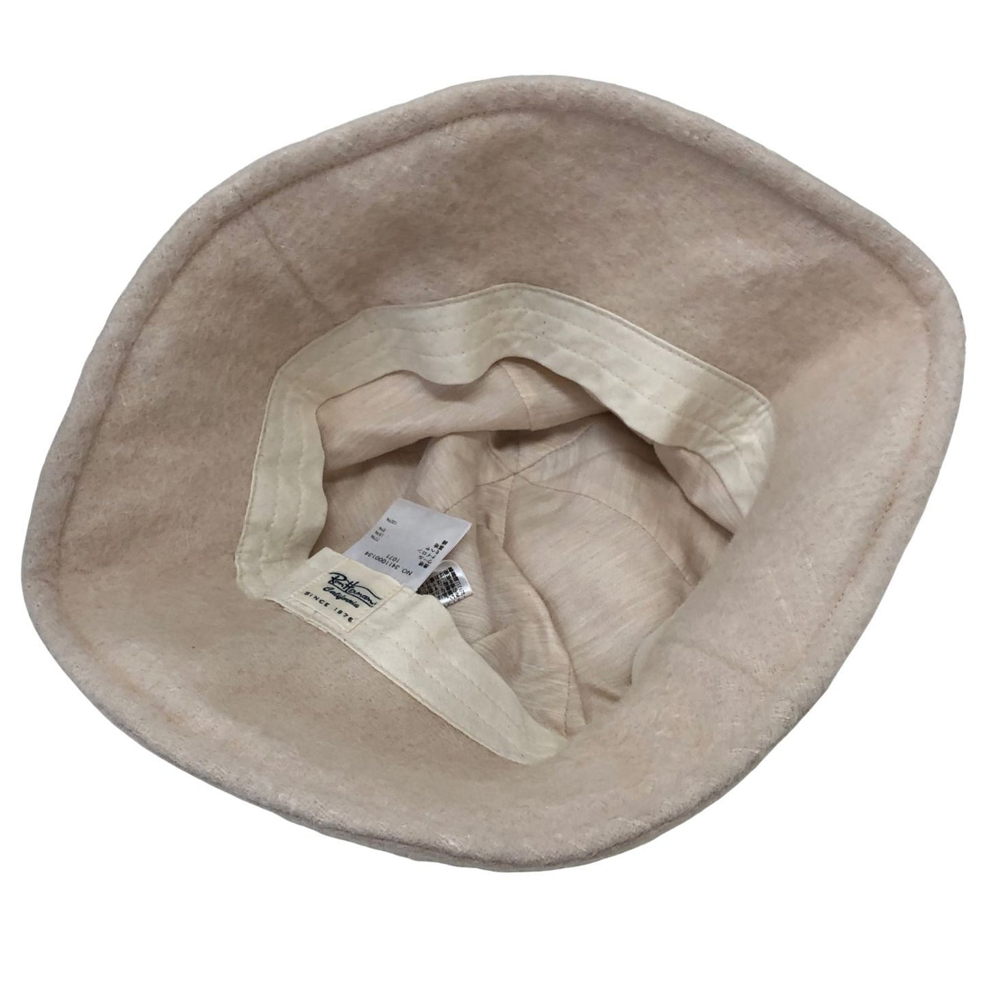 ロンハーマン  チューリップハット バゲット モヘア混ウール レディース サイズF ホワイト Ron Herman