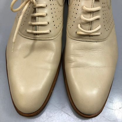 ジョンロブ ラベンドン メンズ カーフ アイボリー系 サイズ7.5 JOHN LOBB 約26.0cm【AFD9】