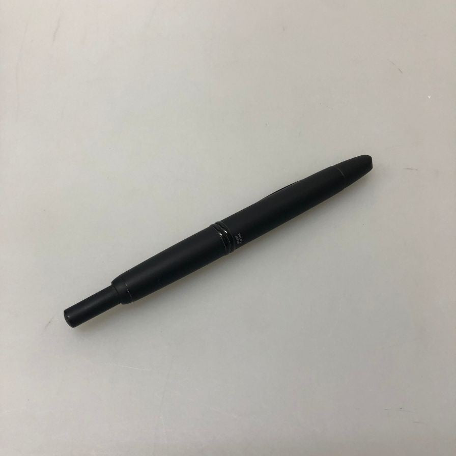 パイロット 万年筆 ノック式 キャップレス ペン先18K-750 マットブラック 黒 PILOT【AFI8】