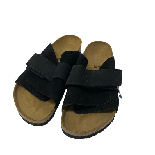 ビルケンシュトック 1022350 KYOTO スエードサンダル ブラック サイズ41 メンズ BIRKENSTOCK 約26.5cm【AFD4】