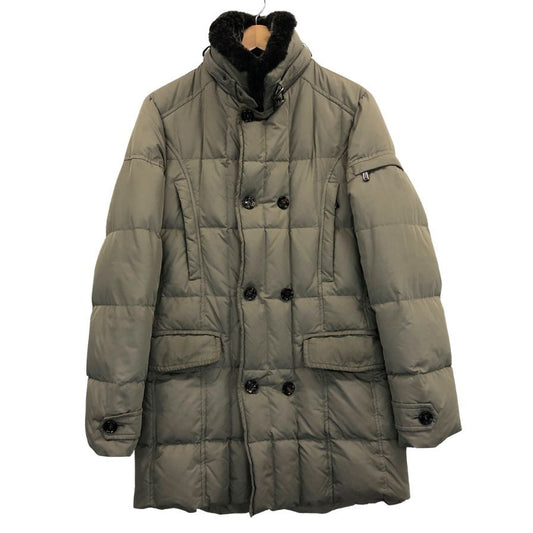 美品◆ムーレー ダウンジャケット モーリス KM イタリア製 メンズ グレー サイズ44 MOORER 【AFF21】