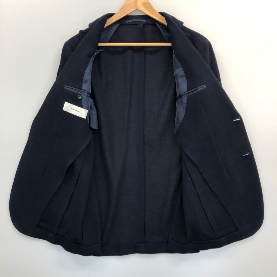 美品◆リングヂャケット  マイスター テーラードジャケット 3ボタン段返り ウール RT056S42X メンズ ネイビー サイズ44 RING JACKET 【AFA11】