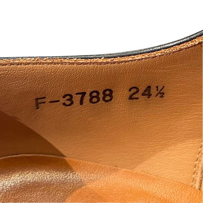 スコッチグレイン レザーシューズ ギリー F-3877 ブラック サイズ24.5 EEE SCOTCH GRAIN ビジネスシューズ 約24.5cm【LA】【中古】