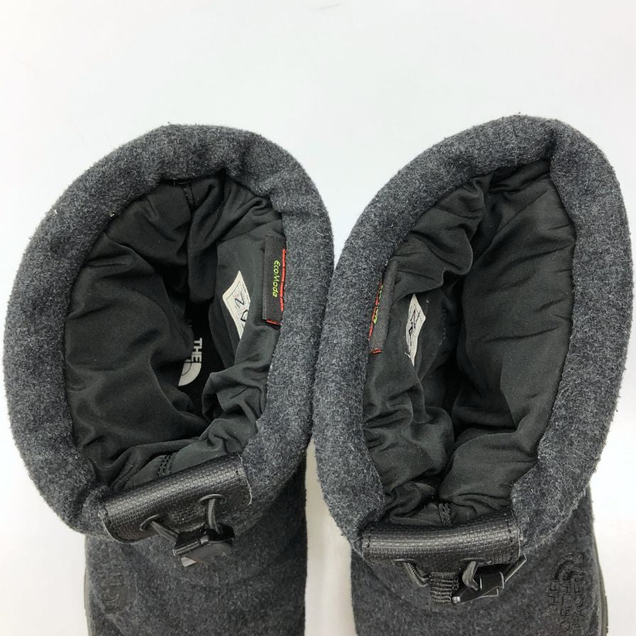 ザ ノースフェイス ウィンターブーツ ヌプシ ブーティ  ウォータープルーフ ウール メンズ グレー サイズ26 NF51873 THE NORTH FACE Nuptse Bootie WP VI 約26.0cm【AFC8】