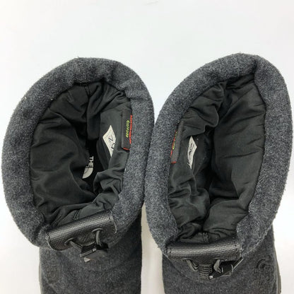 ザ ノースフェイス ウィンターブーツ ヌプシ ブーティ  ウォータープルーフ ウール メンズ グレー サイズ26 NF51873 THE NORTH FACE Nuptse Bootie WP VI 約26.0cm【AFC8】
