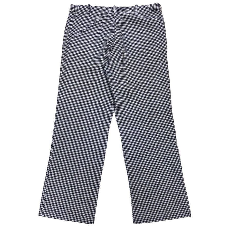 ユーロヴィンテージ シェフパンツ ハウンドトゥース ネイビー ホワイト メンズ サイズ48 Euro vintage 【AFB19】
