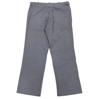 ユーロヴィンテージ シェフパンツ ハウンドトゥース ネイビー ホワイト メンズ サイズ48 Euro vintage 【AFB19】