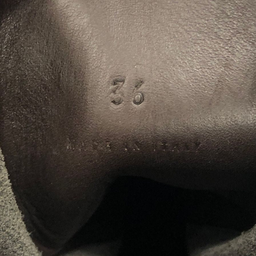 ボッテガヴェネタ ブーツ LUG ANKLE ブラック サイズ36 レディース BOTTEGA VENETA 約22.5cm【AFD9-2】