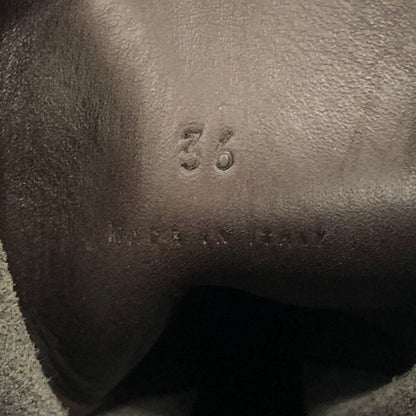 ボッテガヴェネタ ブーツ LUG ANKLE ブラック サイズ36 レディース BOTTEGA VENETA 約22.5cm【AFD9-2】