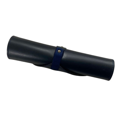 エムピウ ペンケース rotolo SUEDE blue ブルー m+