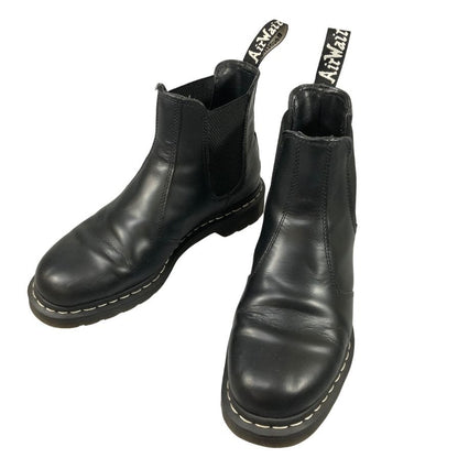 ドクターマーチン チェルシーブーツ 2976 サイドゴア レザー ブラック メンズ サイズUK9 Dr.Martens MONO 約27.5cm【AFC44-2】