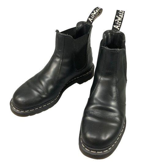 ドクターマーチン チェルシーブーツ 2976 サイドゴア レザー ブラック メンズ サイズUK9 Dr.Martens MONO 約27.5cm【AFC44-2】