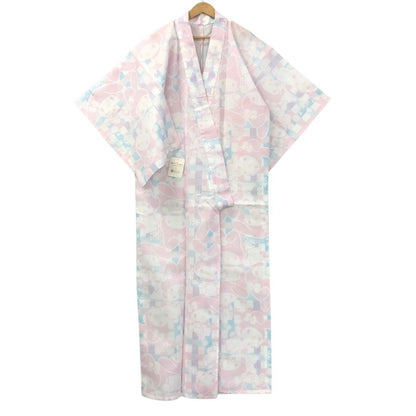 ふりふ 浴衣 サンリオ マイメロディ サイズL レディース ピンク系【AFB13】【中古】