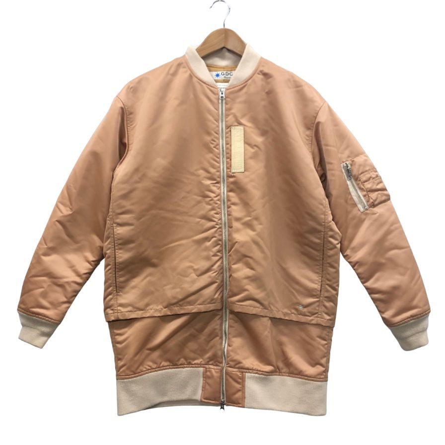 中古◆ジーディーシー フライトジャケット MA-1 メンズ サイズXL ベージュ GDC 【AFA12】