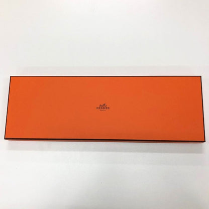 エルメス ネクタイ Hロゴ ブルー HERMES【AFB55】