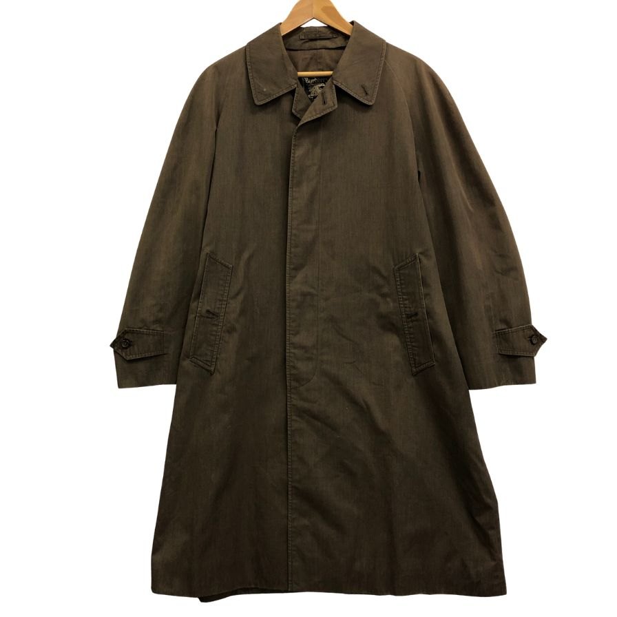 中古◆バーバリー バルカラーコート 60年代 旧タグ ブラウン メンズ サイズ表記なし Burberry 【AFF20】