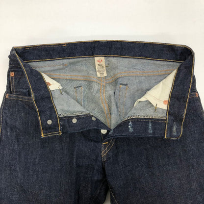 ダブルアールエル ラルフローレン デニムパンツ ボタンフライ インディゴ メンズ サイズ W29 L30 RRL RALPH LAUREN 【AFB20】