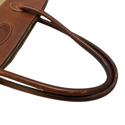 マルベリー ハンドバッグ グレインレザーカーフコンビ ブラウンベージュ系 MULBERRY【AFE3】